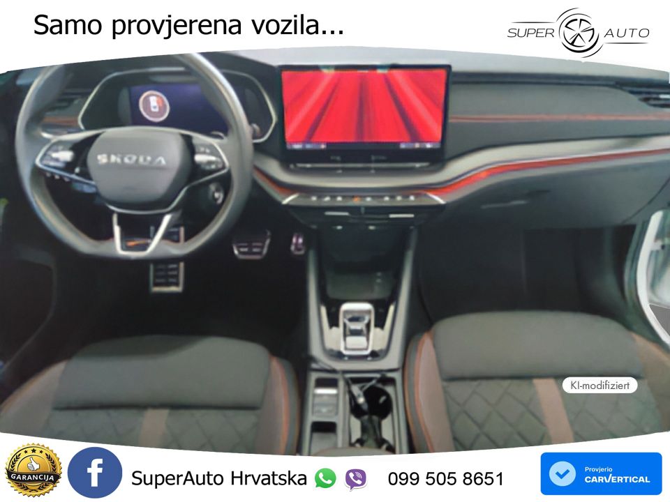 Škoda Octavia Combi RS 2.0 TSI (265 KS) DSG MATRIX+GR SJED+KAM