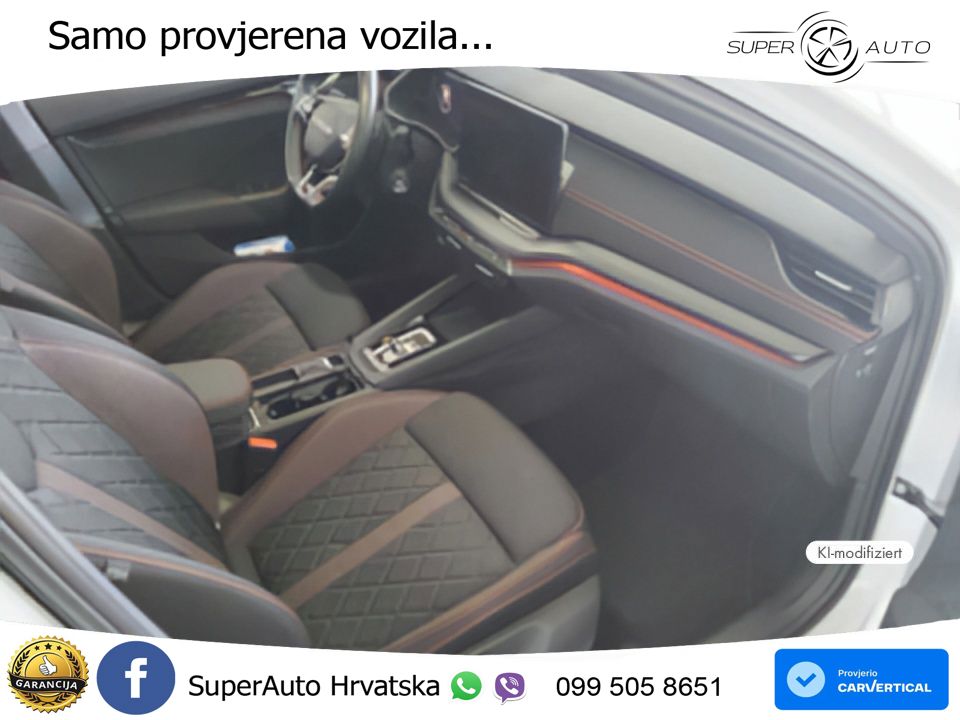 Škoda Octavia Combi RS 2.0 TSI (265 KS) DSG MATRIX+GR SJED+KAM