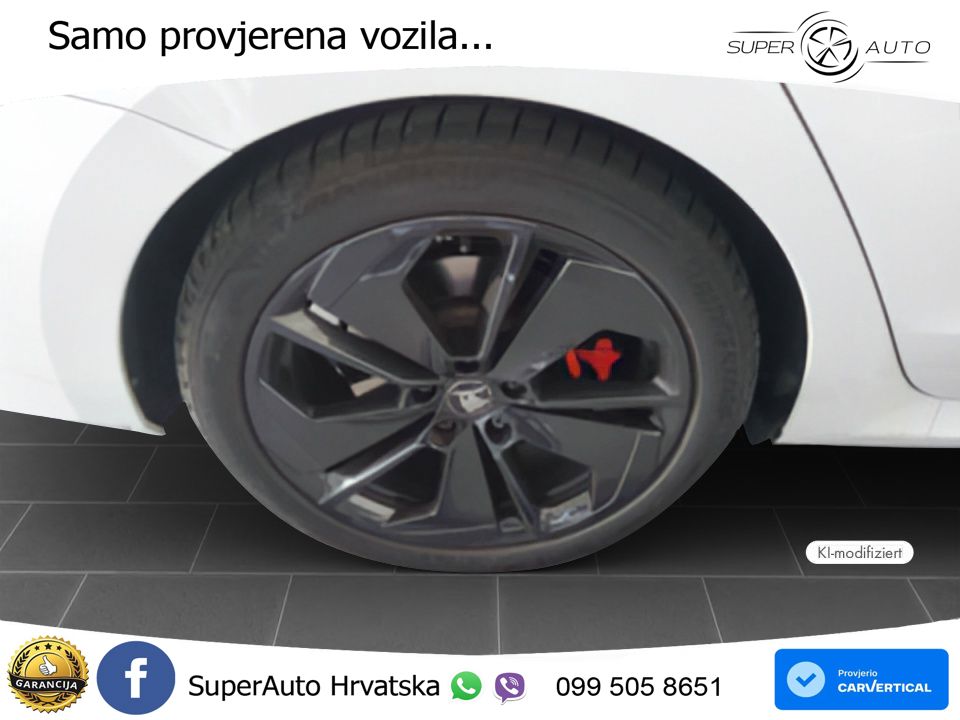 Škoda Octavia Combi RS 2.0 TSI (265 KS) DSG MATRIX+GR SJED+KAM