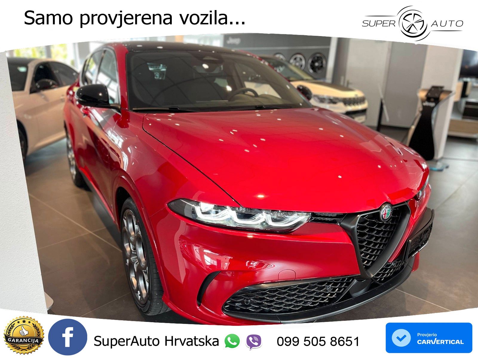 Alfa Romeo Tonale 1.5 VGT (160 KS) 48V-Hybrid TCT LED+GR SJED+ACC