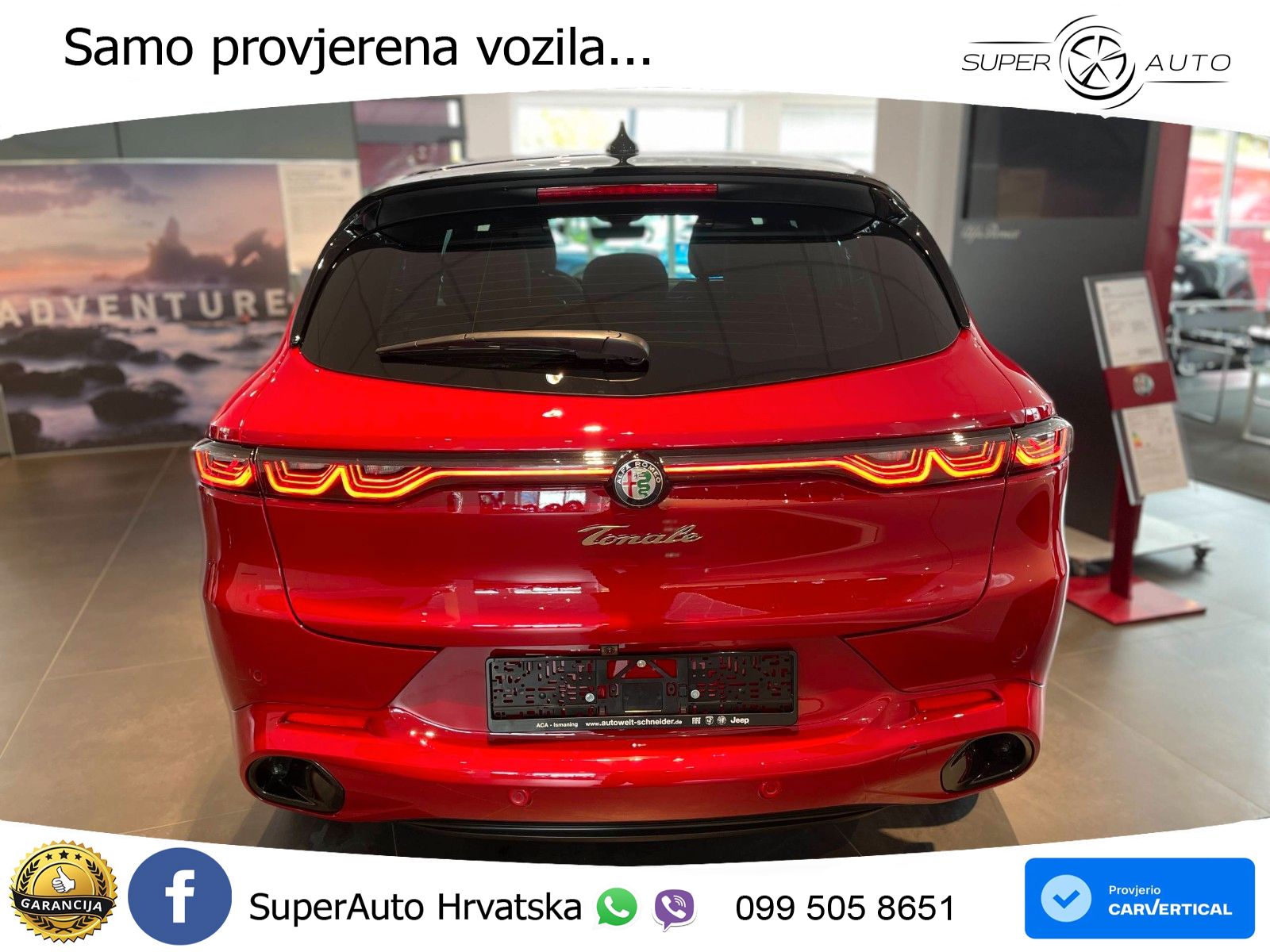 Alfa Romeo Tonale 1.5 VGT (160 KS) 48V-Hybrid TCT LED+GR SJED+ACC