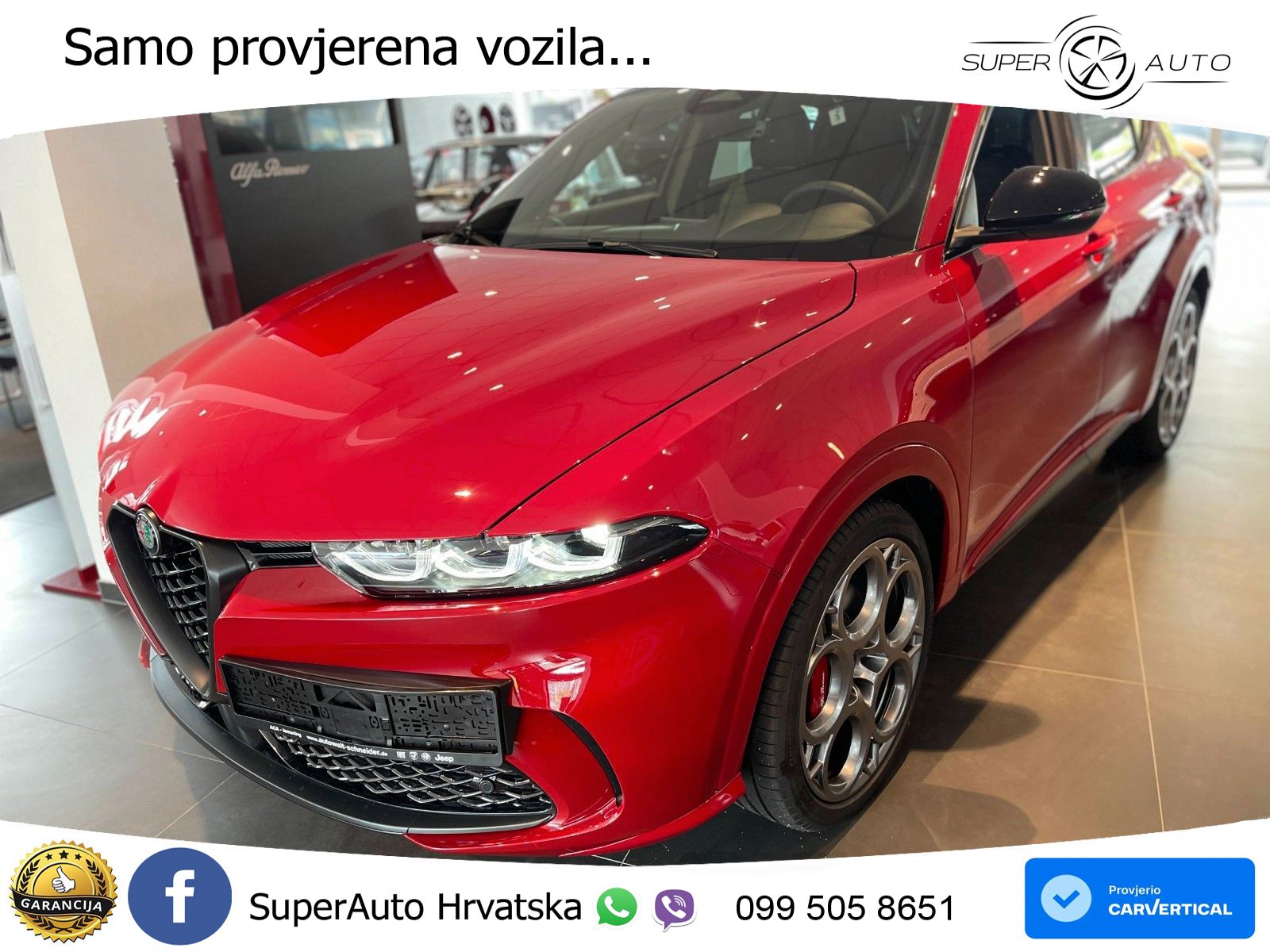 Alfa Romeo Tonale 1.5 VGT (160 KS) 48V-Hybrid TCT LED+GR SJED+ACC