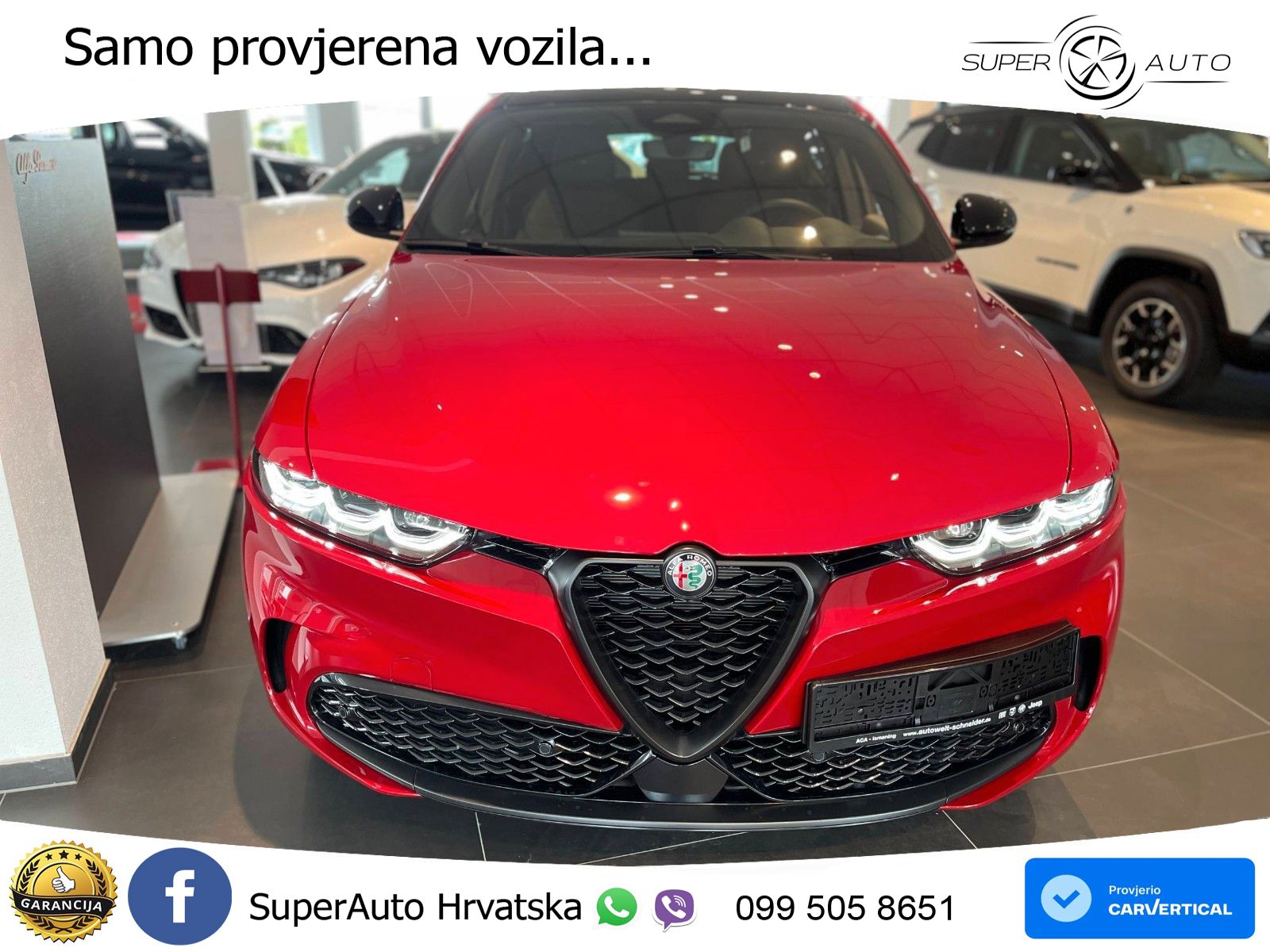 Alfa Romeo Tonale 1.5 VGT (160 KS) 48V-Hybrid TCT LED+GR SJED+ACC