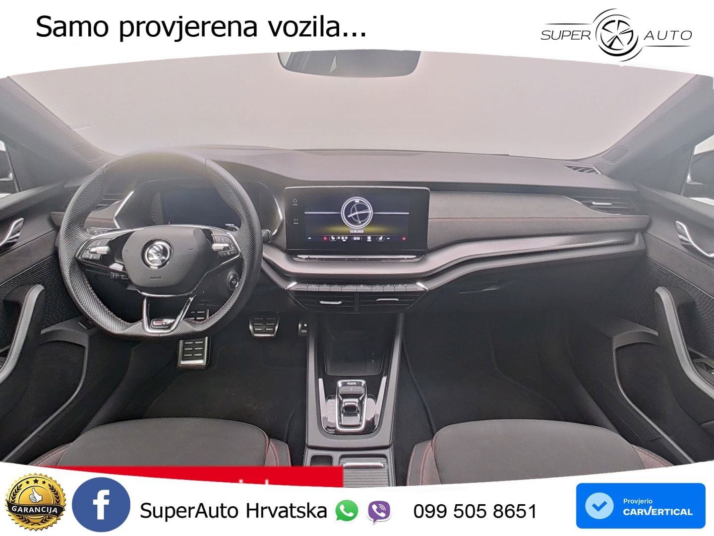 Škoda Octavia Combi RS 2.0 TDI (200 KS) 4x4 DSG LED+GR SJED+ACC
