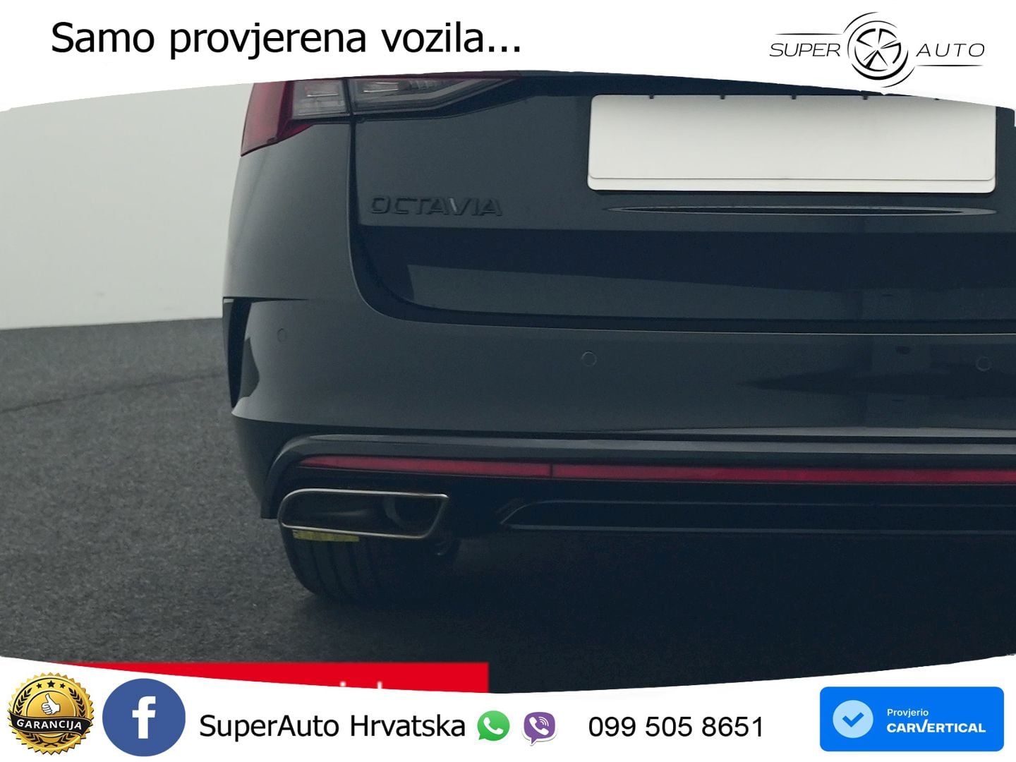 Škoda Octavia Combi RS 2.0 TDI (200 KS) 4x4 DSG LED+GR SJED+ACC