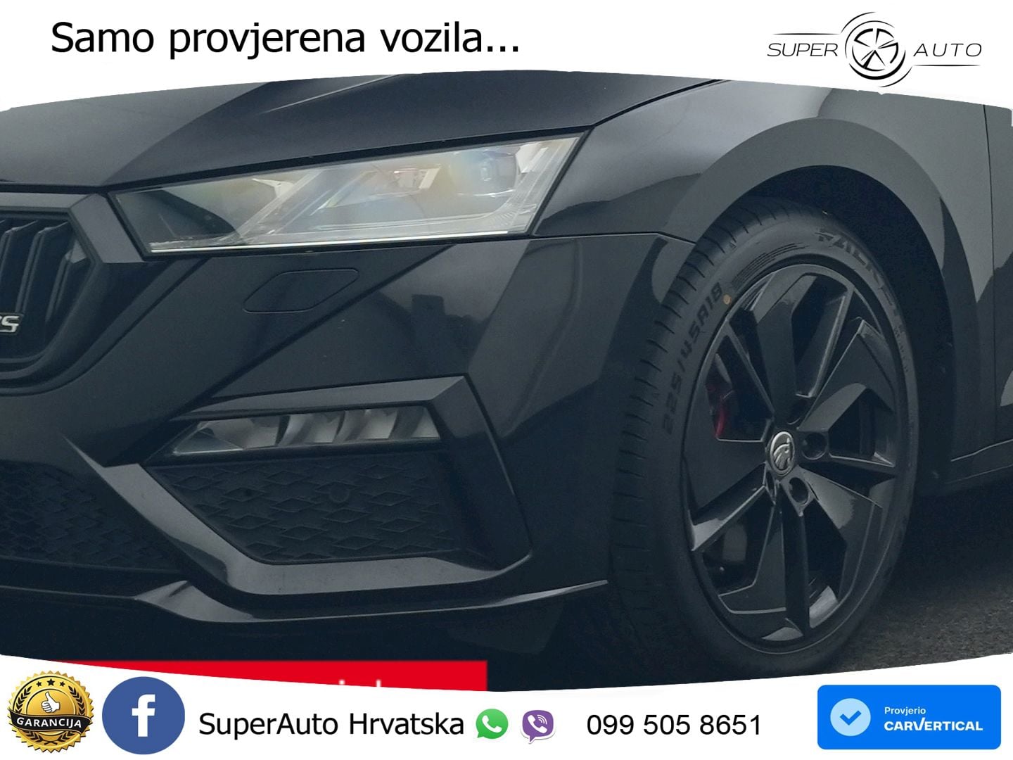 Škoda Octavia Combi RS 2.0 TDI (200 KS) 4x4 DSG LED+GR SJED+ACC