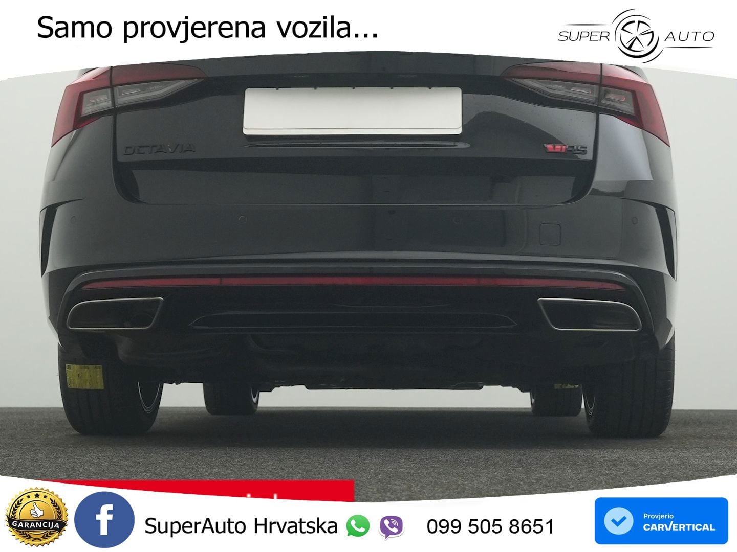 Škoda Octavia Combi RS 2.0 TDI (200 KS) 4x4 DSG LED+GR SJED+ACC