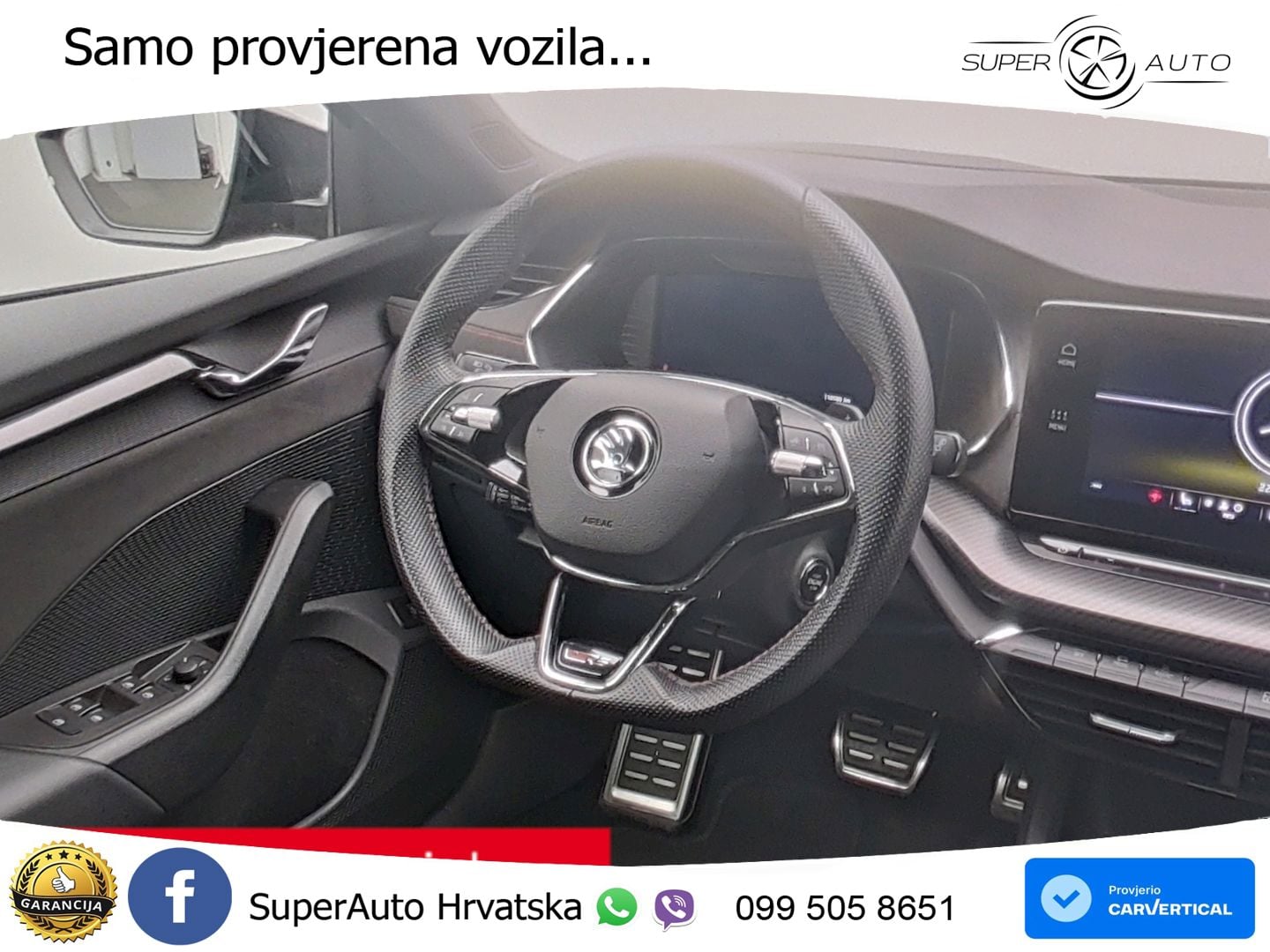 Škoda Octavia Combi RS 2.0 TDI (200 KS) 4x4 DSG LED+GR SJED+ACC