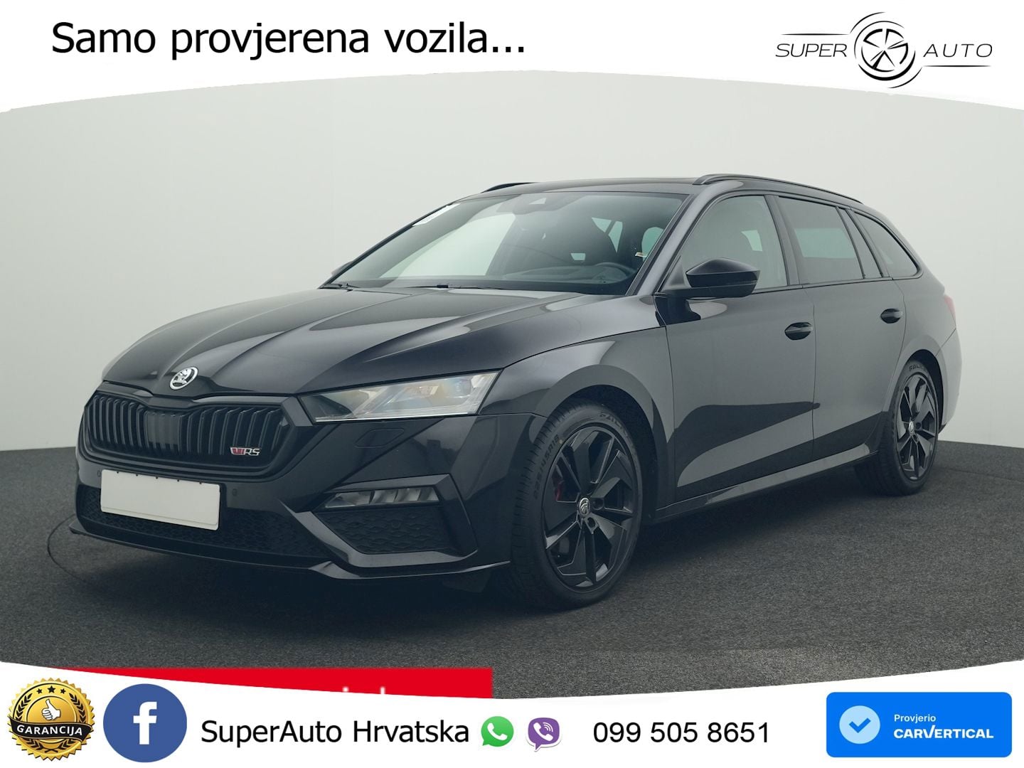 Škoda Octavia Combi RS 2.0 TDI (200 KS) 4x4 DSG LED+GR SJED+ACC