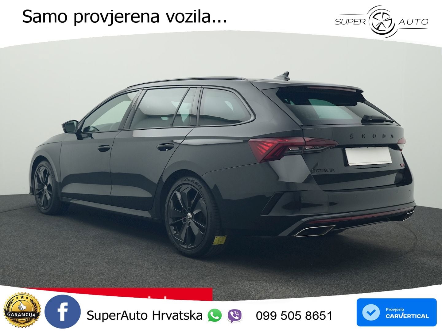 Škoda Octavia Combi RS 2.0 TDI (200 KS) 4x4 DSG LED+GR SJED+ACC
