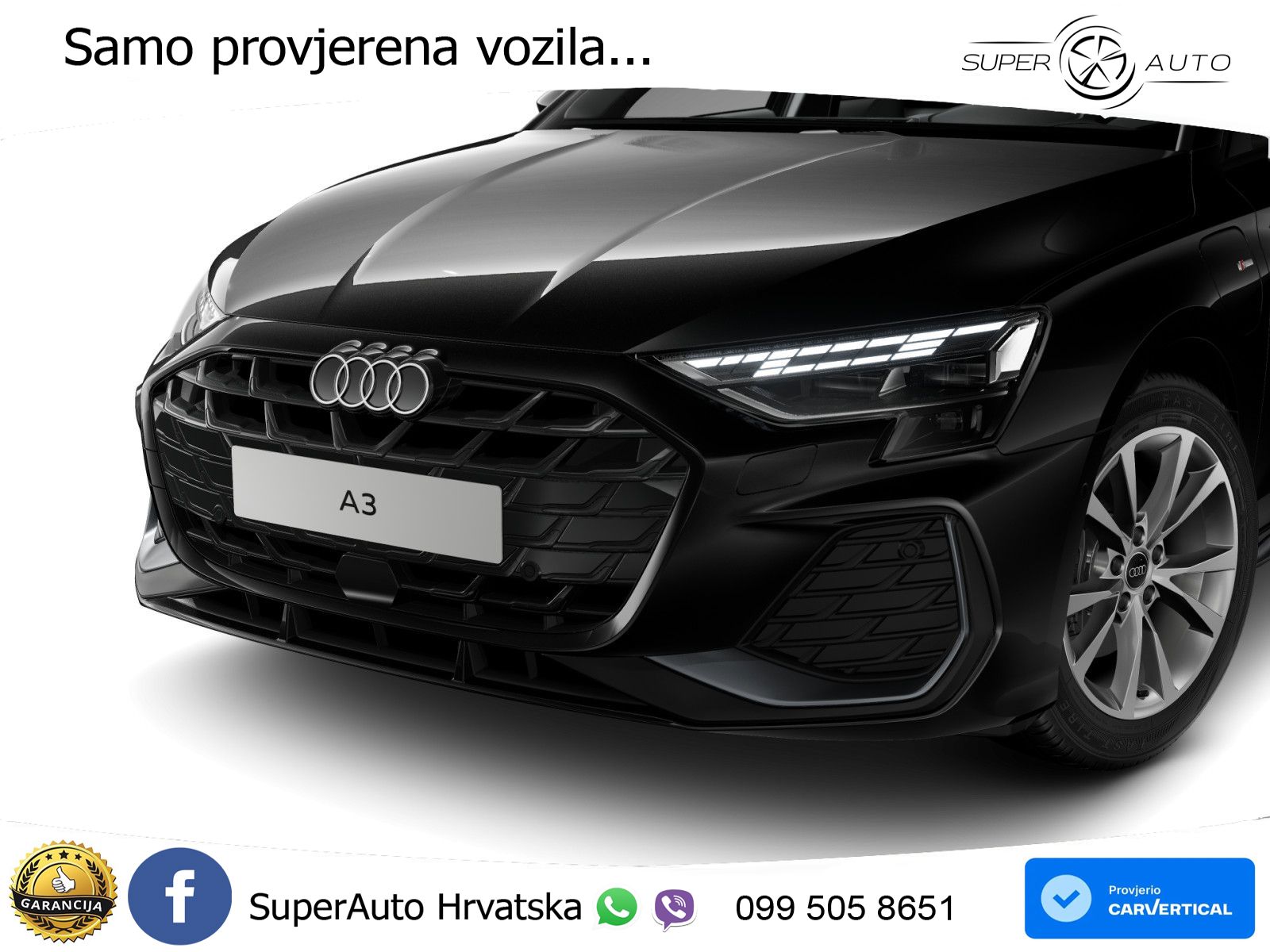 Audi A3 Sportback 40 TFSI e (204 KS) Plug-in Hybrid S tronic S line LED+GR SJED+ACC