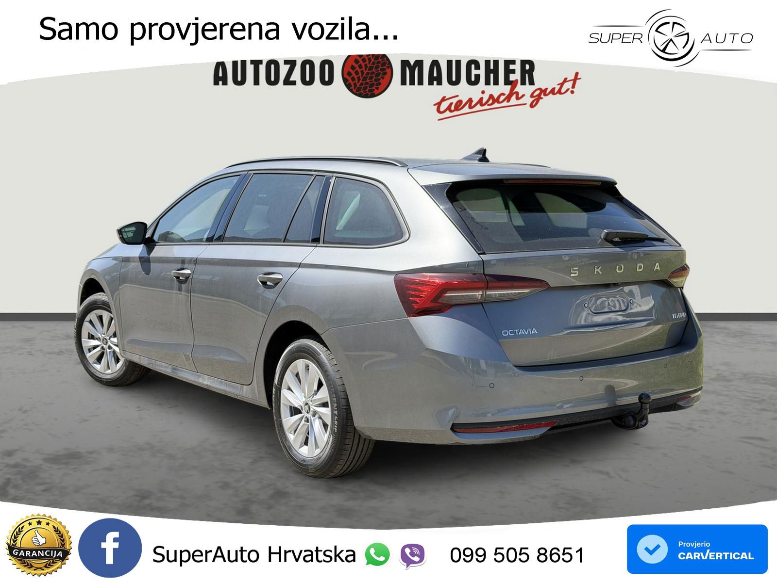 Škoda Octavia Combi 1.5 TSI (116 KS) DSG Selection LED+GR SJED+ACC
