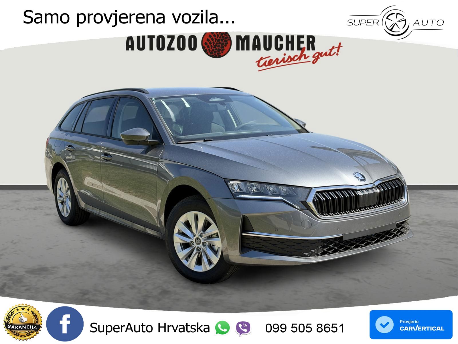 Škoda Octavia Combi 1.5 TSI (116 KS) DSG Selection LED+GR SJED+ACC