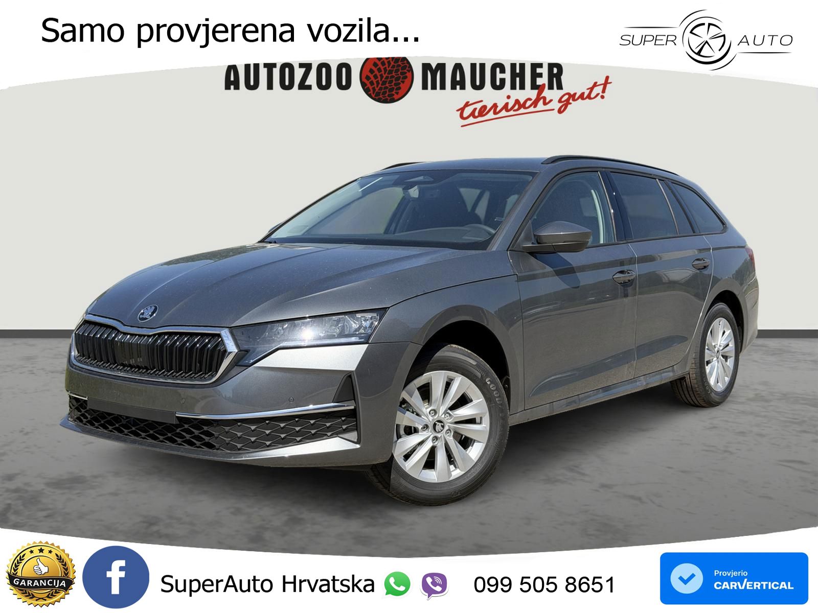 Škoda Octavia Combi 1.5 TSI (116 KS) DSG Selection LED+GR SJED+ACC
