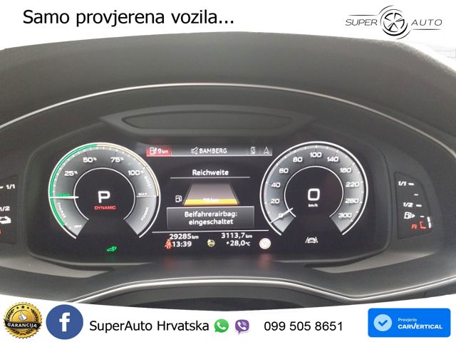 Audi A6 50 TFSIe (299 KS) quattro ultra S tronic S line