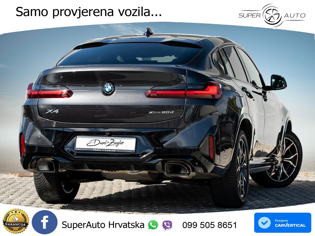 BMW X4 20d (190 KS) xDrive Steptronic M Sport LED+GR SJED+ACC