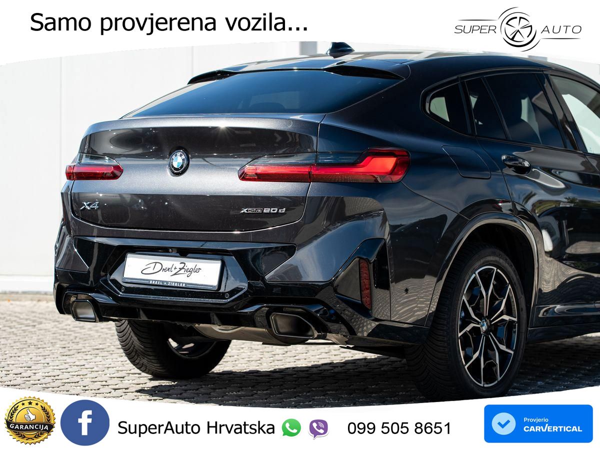 BMW X4 20d (190 KS) xDrive Steptronic M Sport LED+GR SJED+ACC