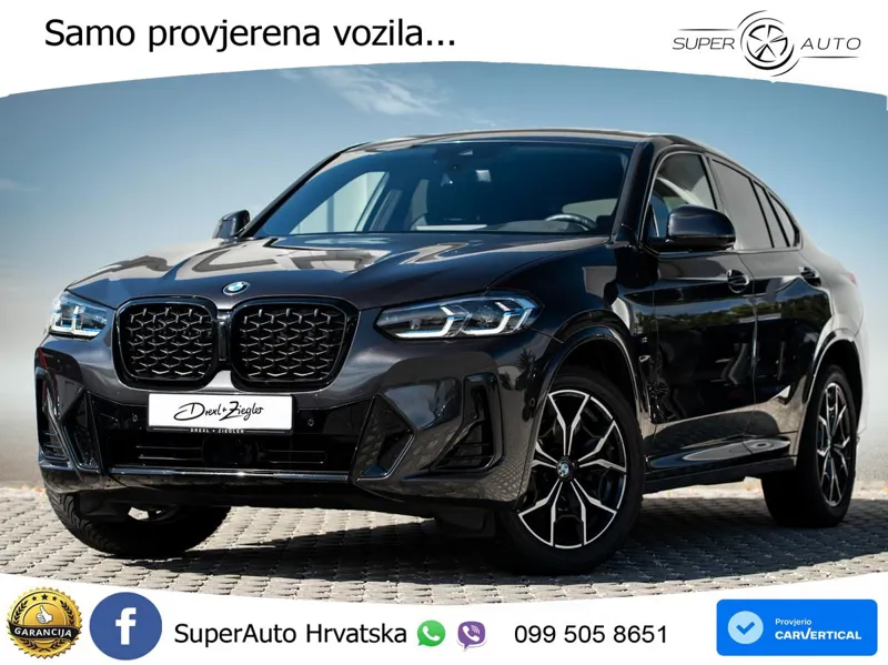 BMW X4 20d (190 KS) xDrive Steptronic M Sport LED+GR SJED+ACC