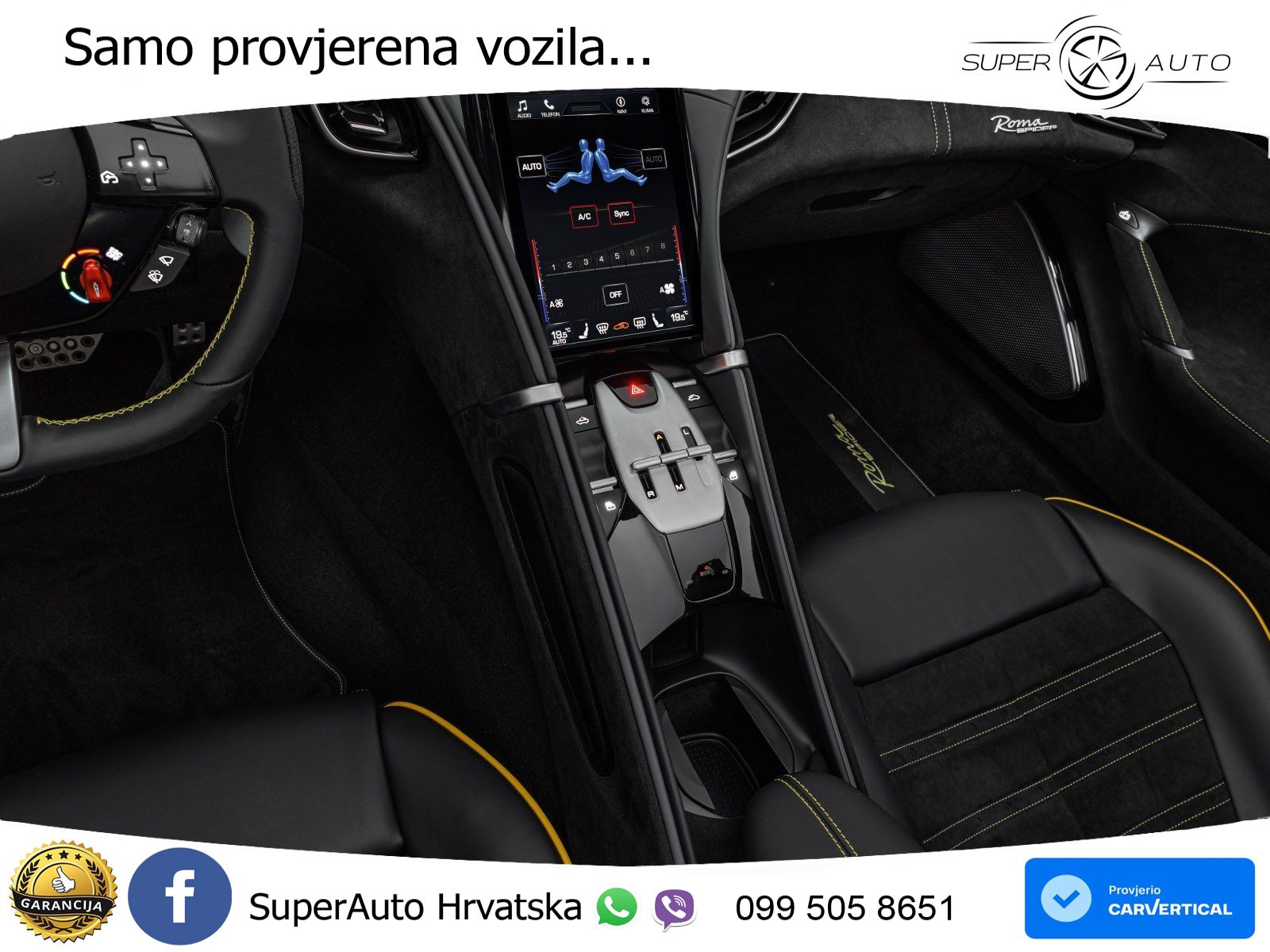 Ferrari Roma Spider 3.9 V8 (620 KS) F1 DCT LED+GR SJED+ACC