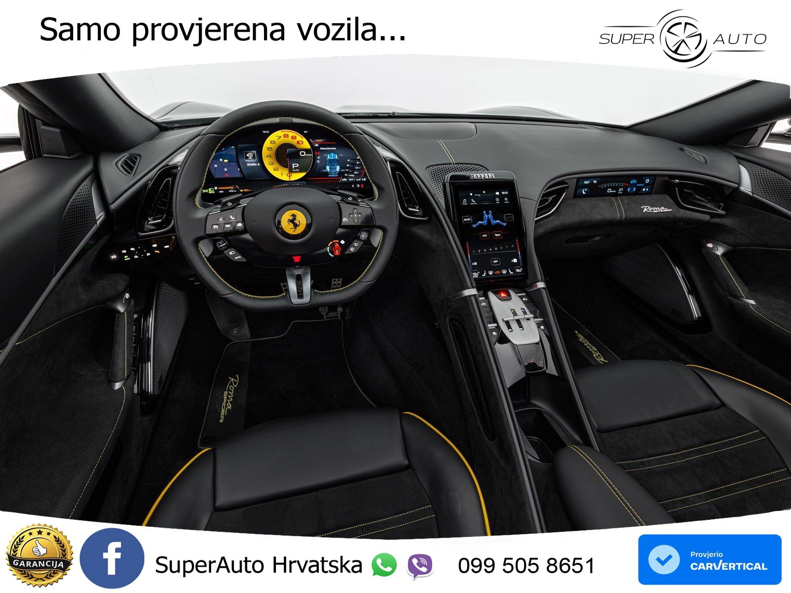 Ferrari Roma Spider 3.9 V8 (620 KS) F1 DCT LED+GR SJED+ACC