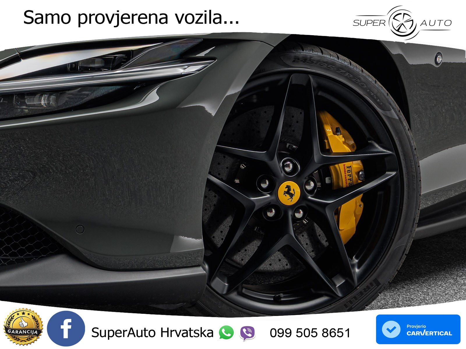 Ferrari Roma Spider 3.9 V8 (620 KS) F1 DCT LED+GR SJED+ACC