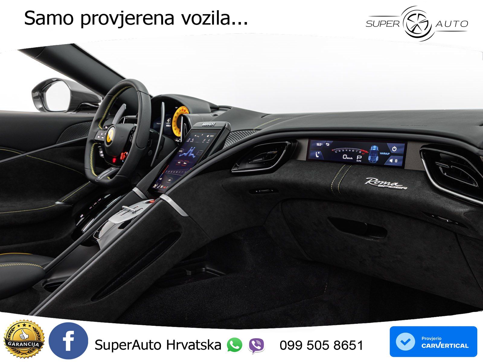 Ferrari Roma Spider 3.9 V8 (620 KS) F1 DCT LED+GR SJED+ACC