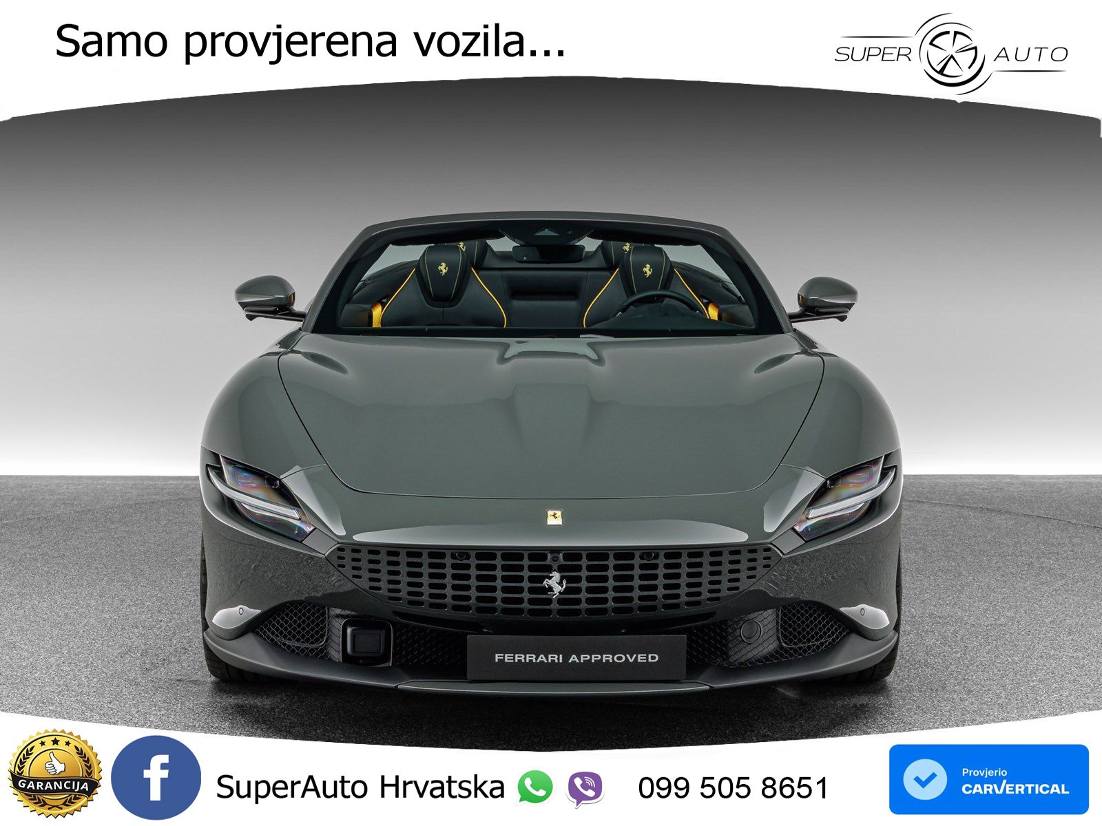 Ferrari Roma Spider 3.9 V8 (620 KS) F1 DCT LED+GR SJED+ACC