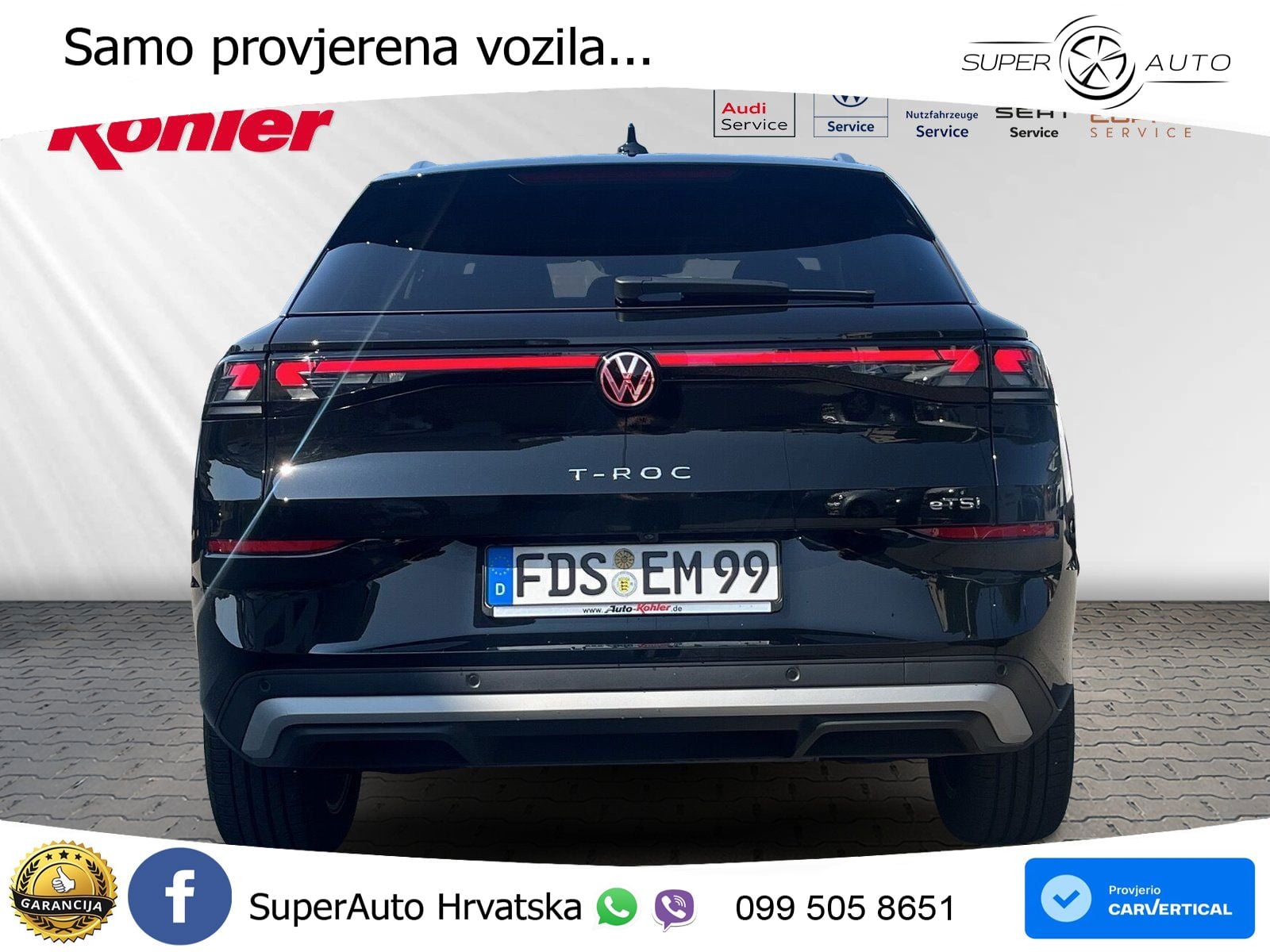 Volkswagen T-Roc II 1.5 eTSI (150 KS)  DSG LED+GR SJED+ACC