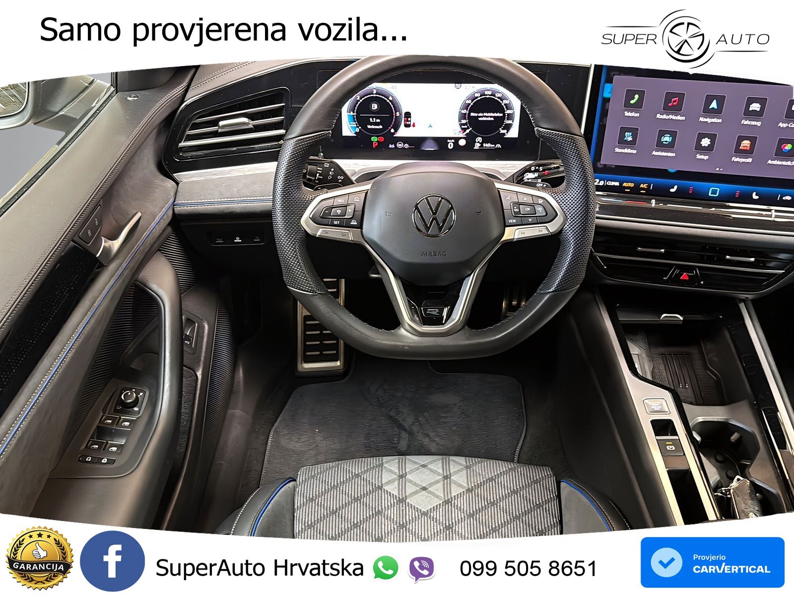 Volkswagen Passat Variant 2.0 TDI (193 KS) 4MOTION DSG R-Line LED+GR SJED+ACC