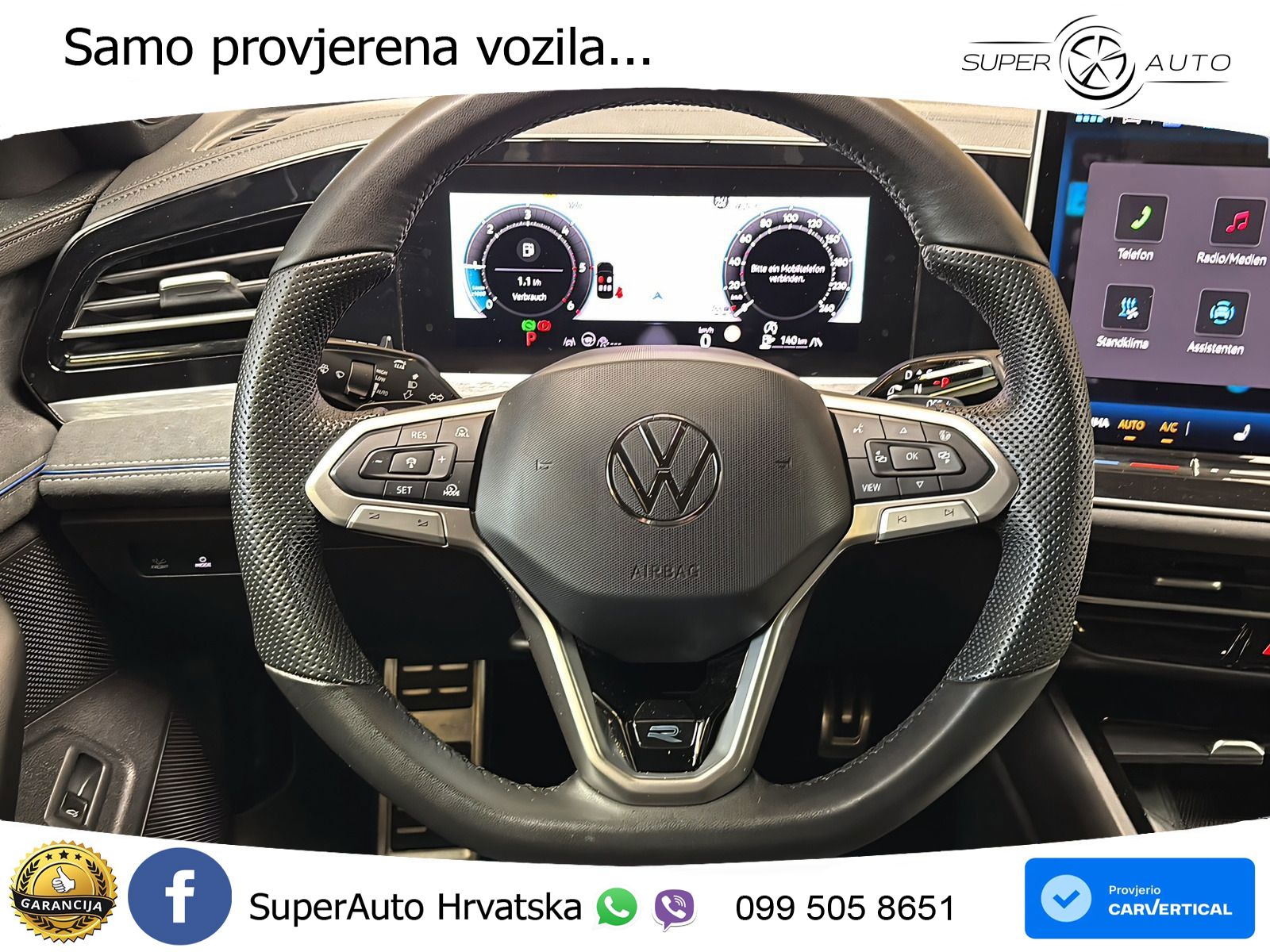 Volkswagen Passat Variant 2.0 TDI (193 KS) 4MOTION DSG R-Line LED+GR SJED+ACC