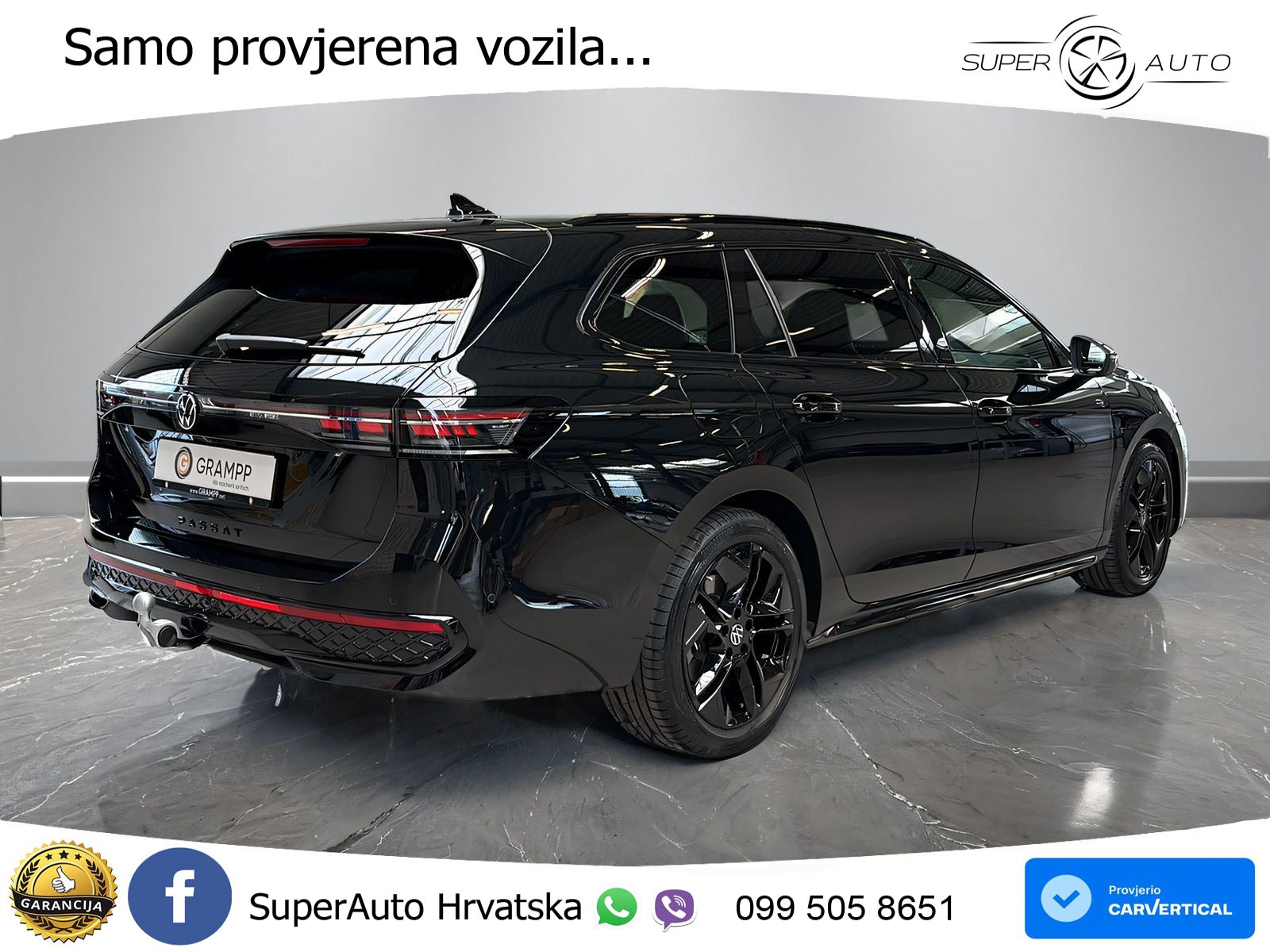 Volkswagen Passat Variant 2.0 TDI (193 KS) 4MOTION DSG R-Line LED+GR SJED+ACC