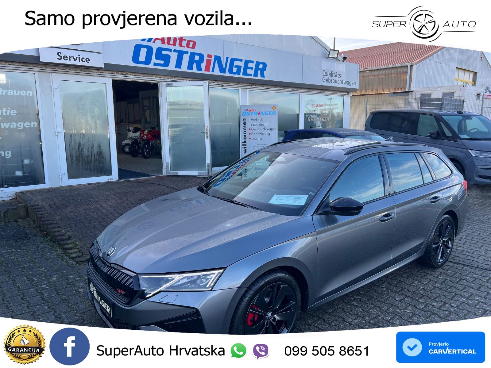 Škoda Octavia Combi RS 2.0 TSI (265 KS) DSG LED+GR SJED+ACC