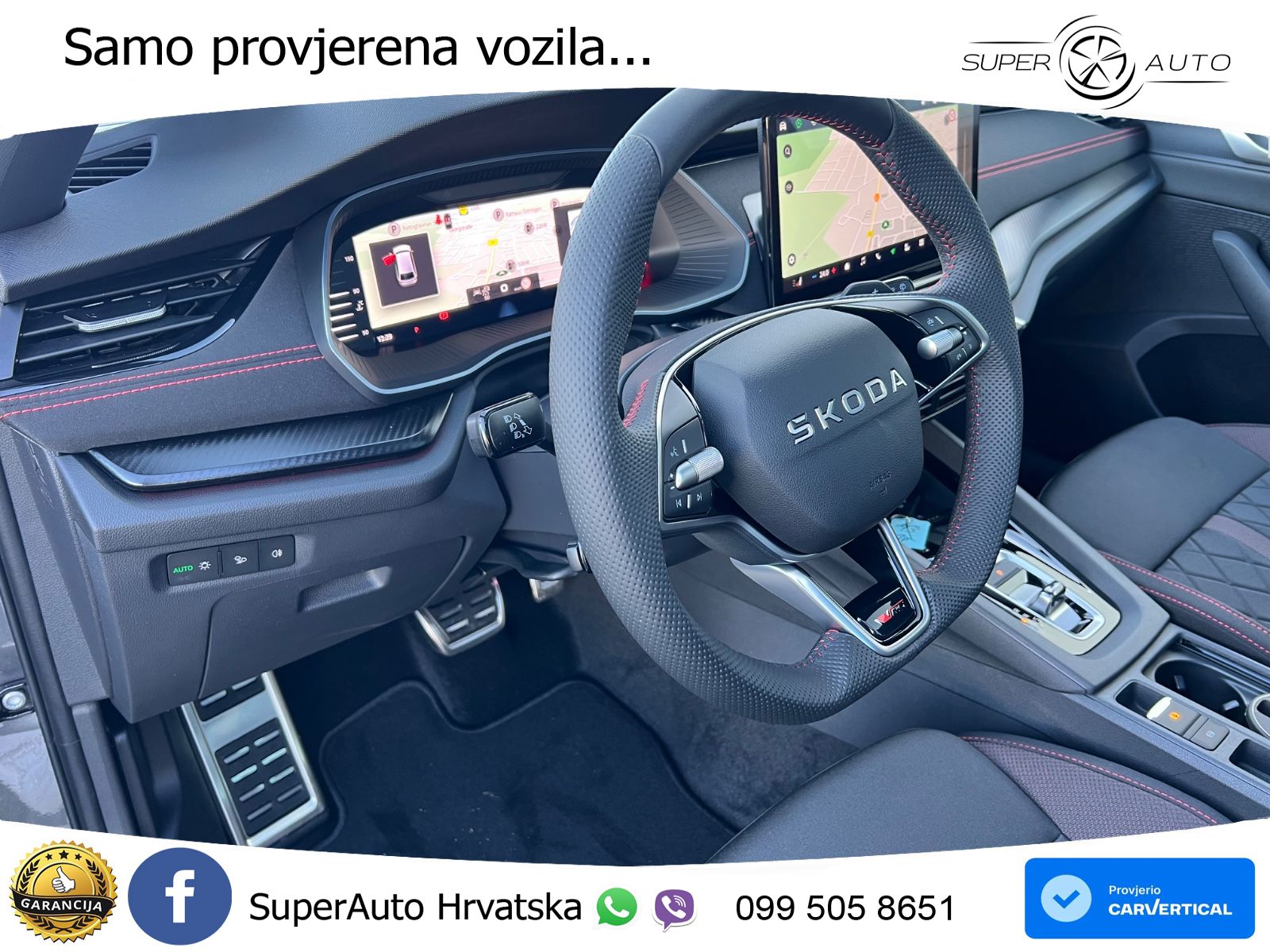 Škoda Octavia Combi RS 2.0 TSI (265 KS) DSG LED+GR SJED+ACC