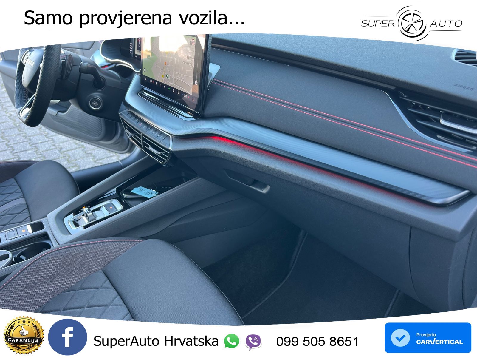 Škoda Octavia Combi RS 2.0 TSI (265 KS) DSG LED+GR SJED+ACC