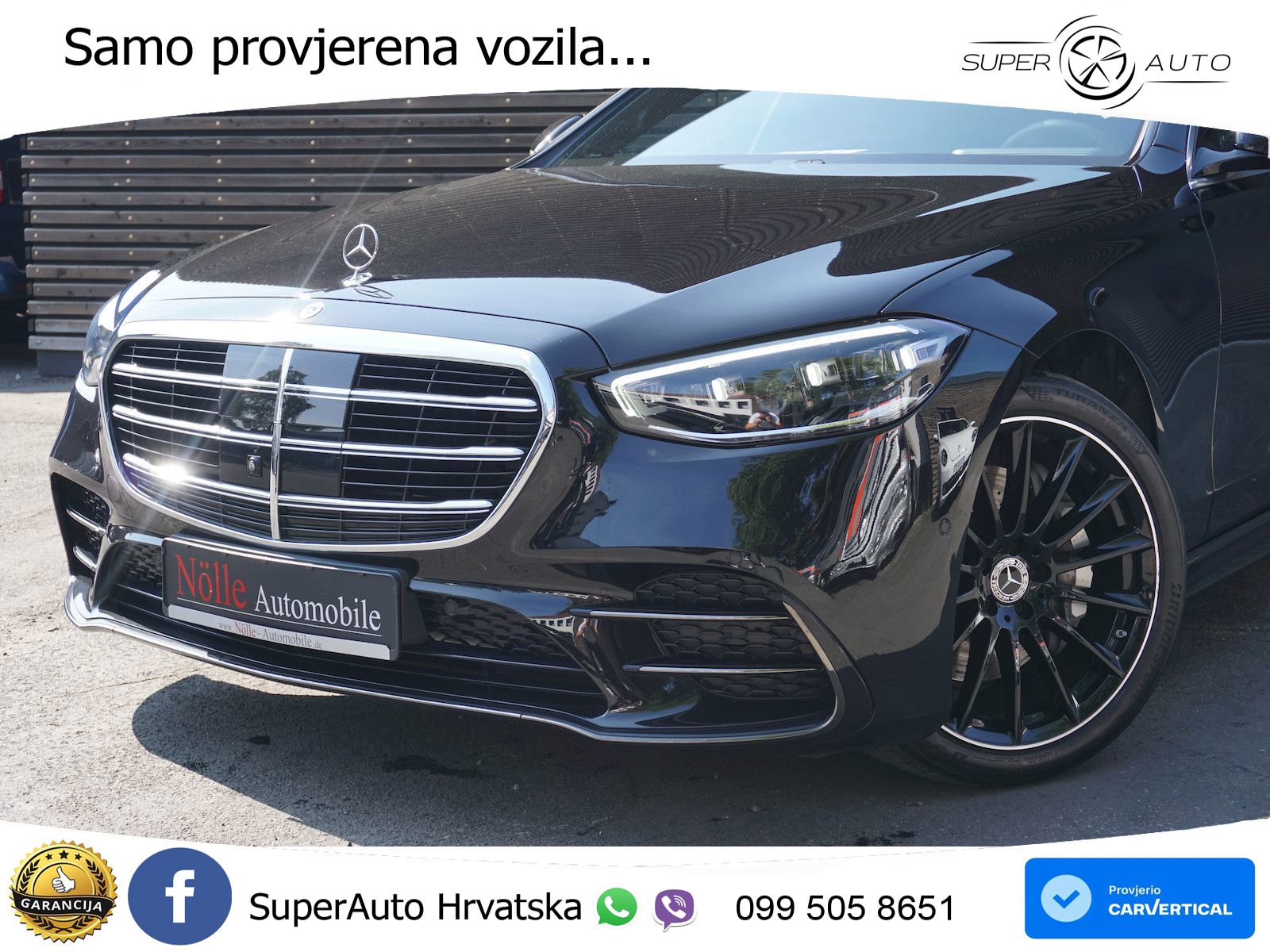 Mercedes S 350d (313 KS) EQ Boost 9G-TRONIC AMG LED+GR SJED+ACC