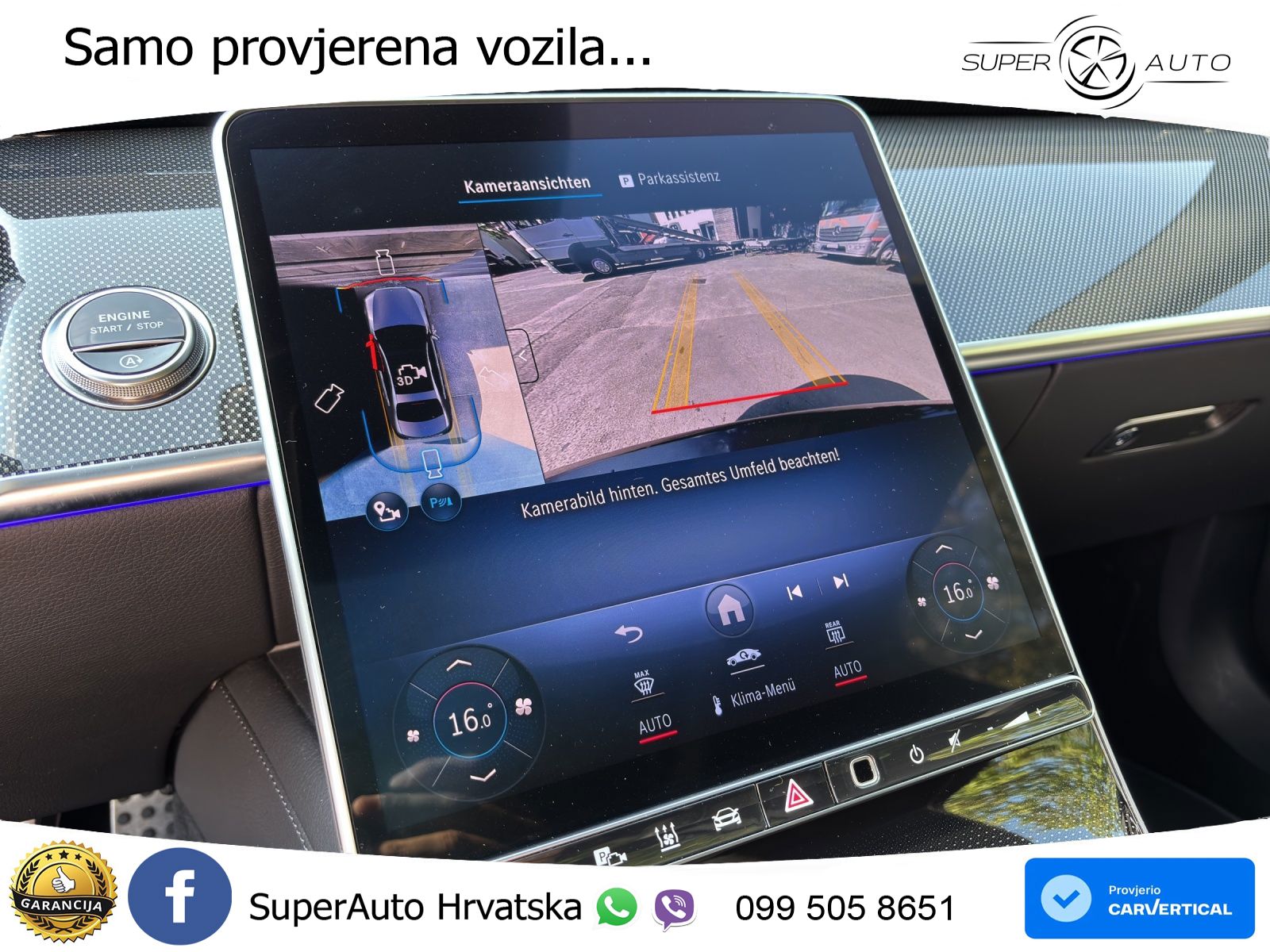 Mercedes S 350d (313 KS) EQ Boost 9G-TRONIC AMG LED+GR SJED+ACC