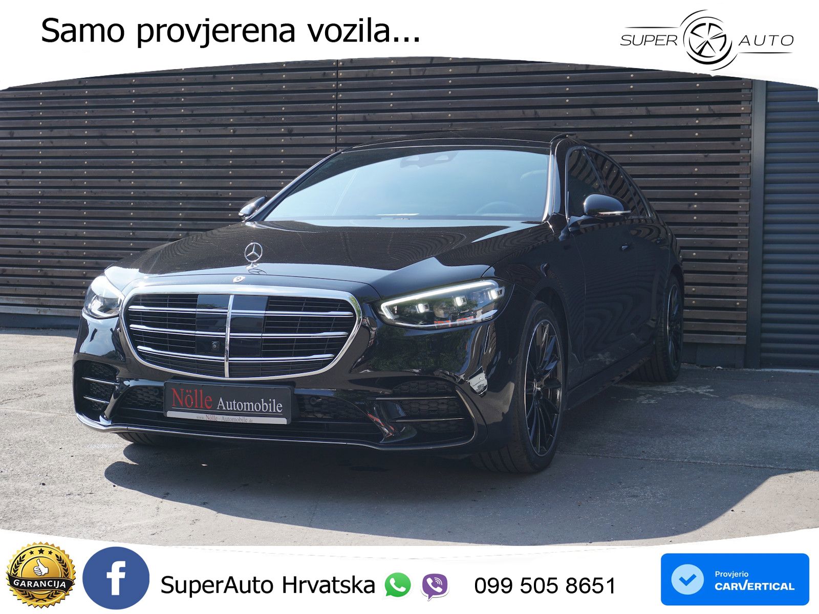 Mercedes S 350d (313 KS) EQ Boost 9G-TRONIC AMG LED+GR SJED+ACC