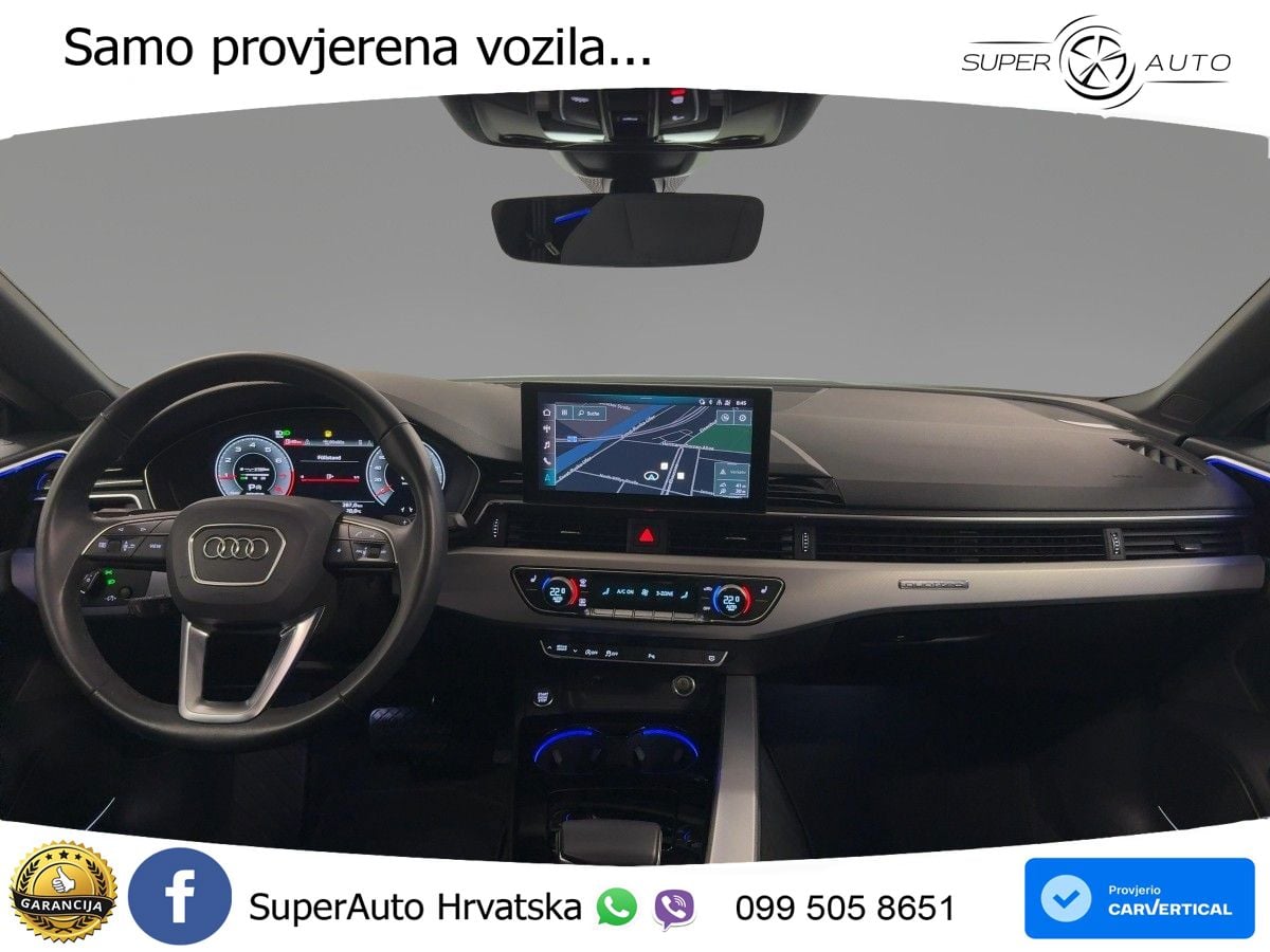 Audi A5 Sportback 45 TFSI (265 KS) quattro S tronic S line
