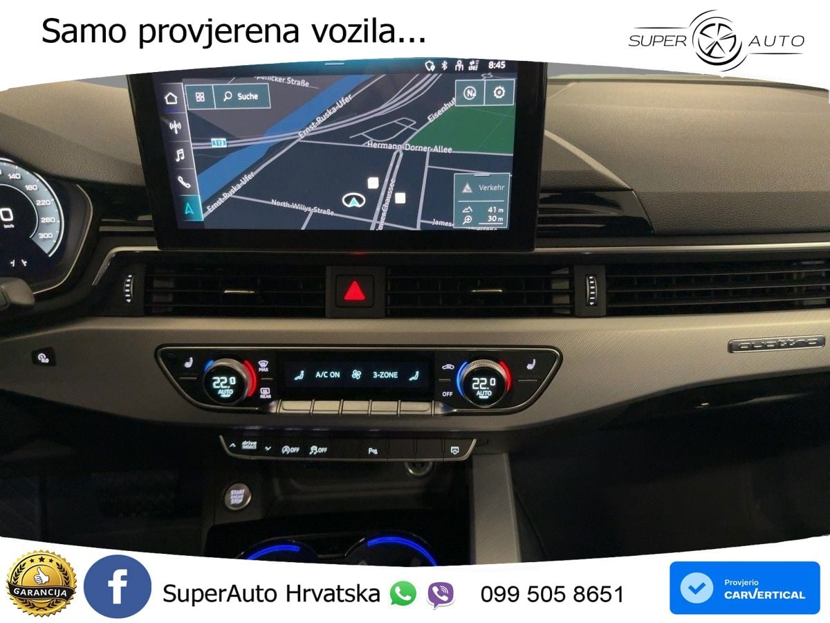 Audi A5 Sportback 45 TFSI (265 KS) quattro S tronic S line