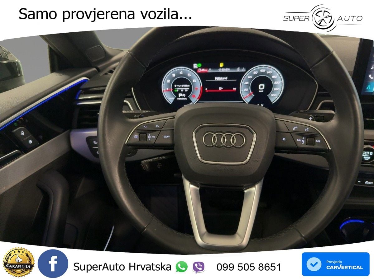 Audi A5 Sportback 45 TFSI (265 KS) quattro S tronic S line