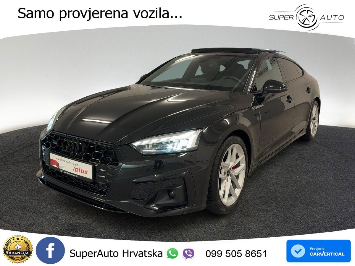 Audi A5 Sportback 45 TFSI (265 KS) quattro S tronic S line