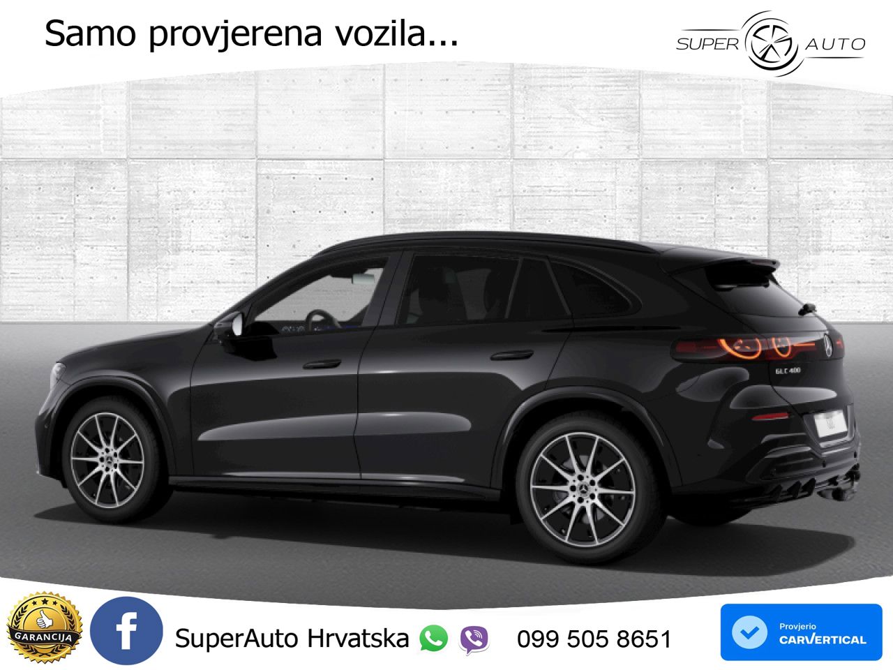 Mercedes GLC 400 94 kWh (489 KS) 4MATIC EQ Technology AMG LED+GR SJED+ACC