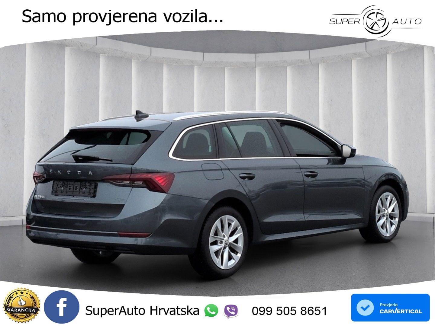 Škoda Octavia Combi 2.0 TDI (150 KS) LED+GR SJED+ACC