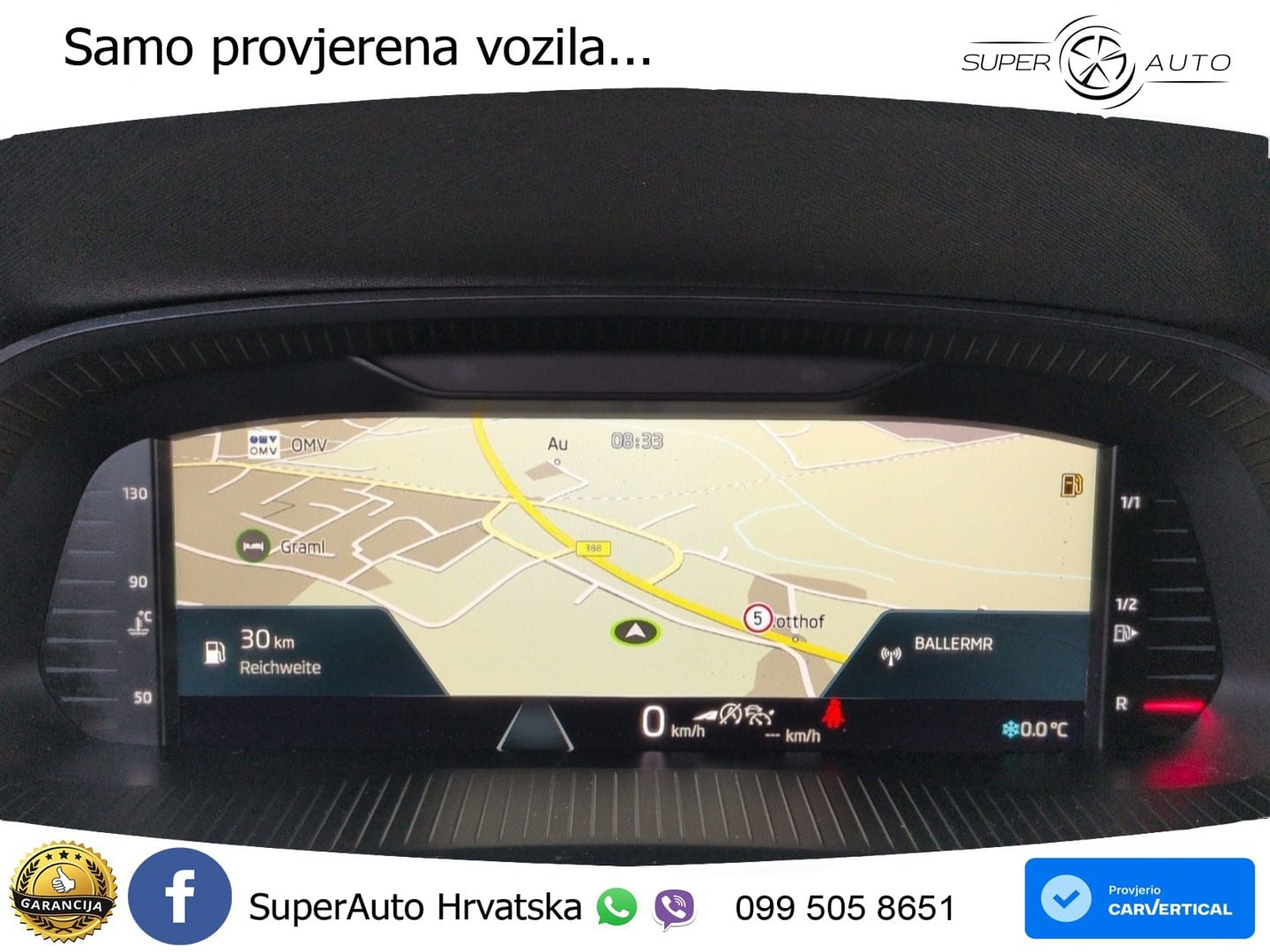 Škoda Octavia Combi 2.0 TDI (150 KS) LED+GR SJED+ACC
