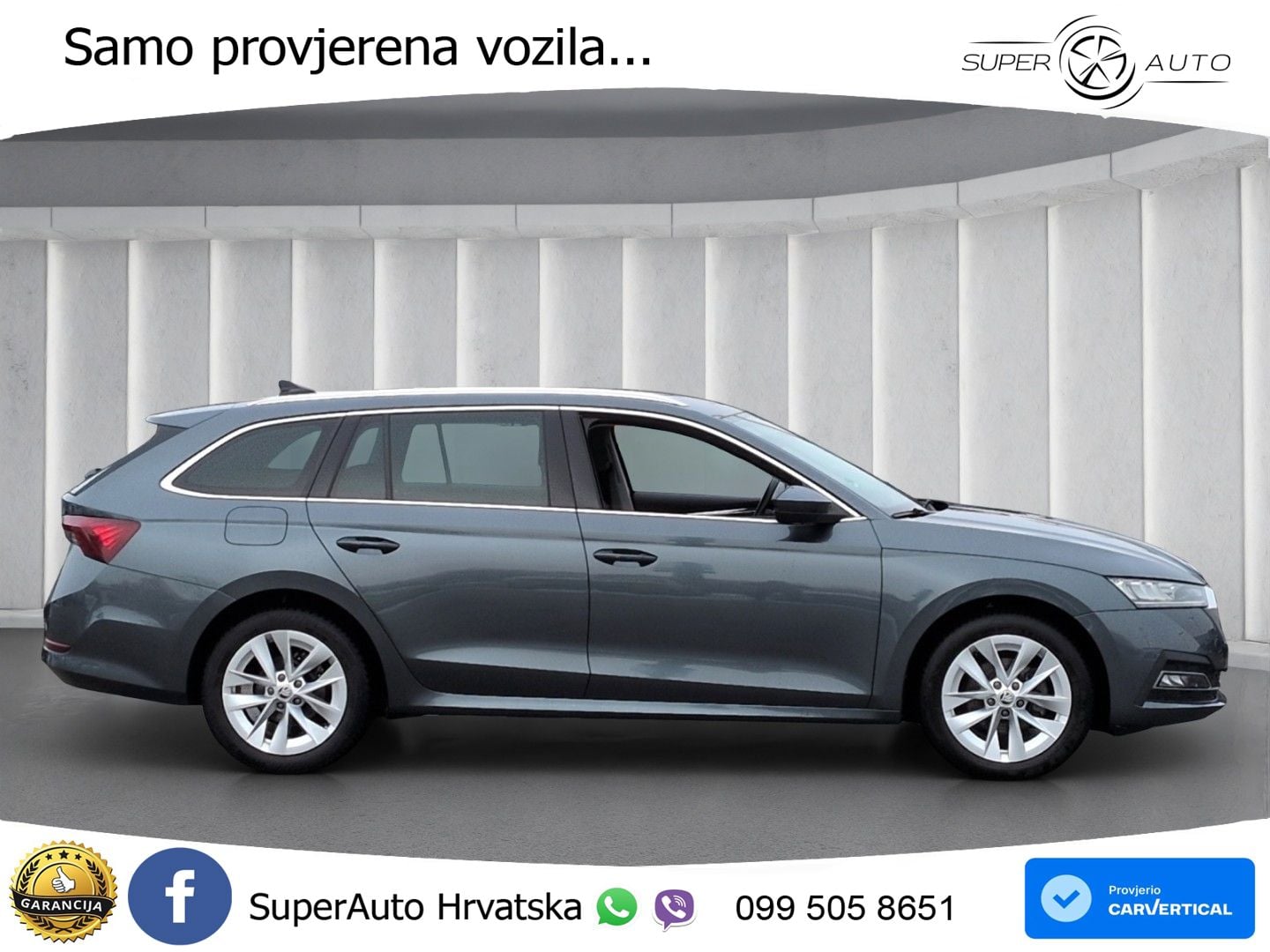 Škoda Octavia Combi 2.0 TDI (150 KS) LED+GR SJED+ACC