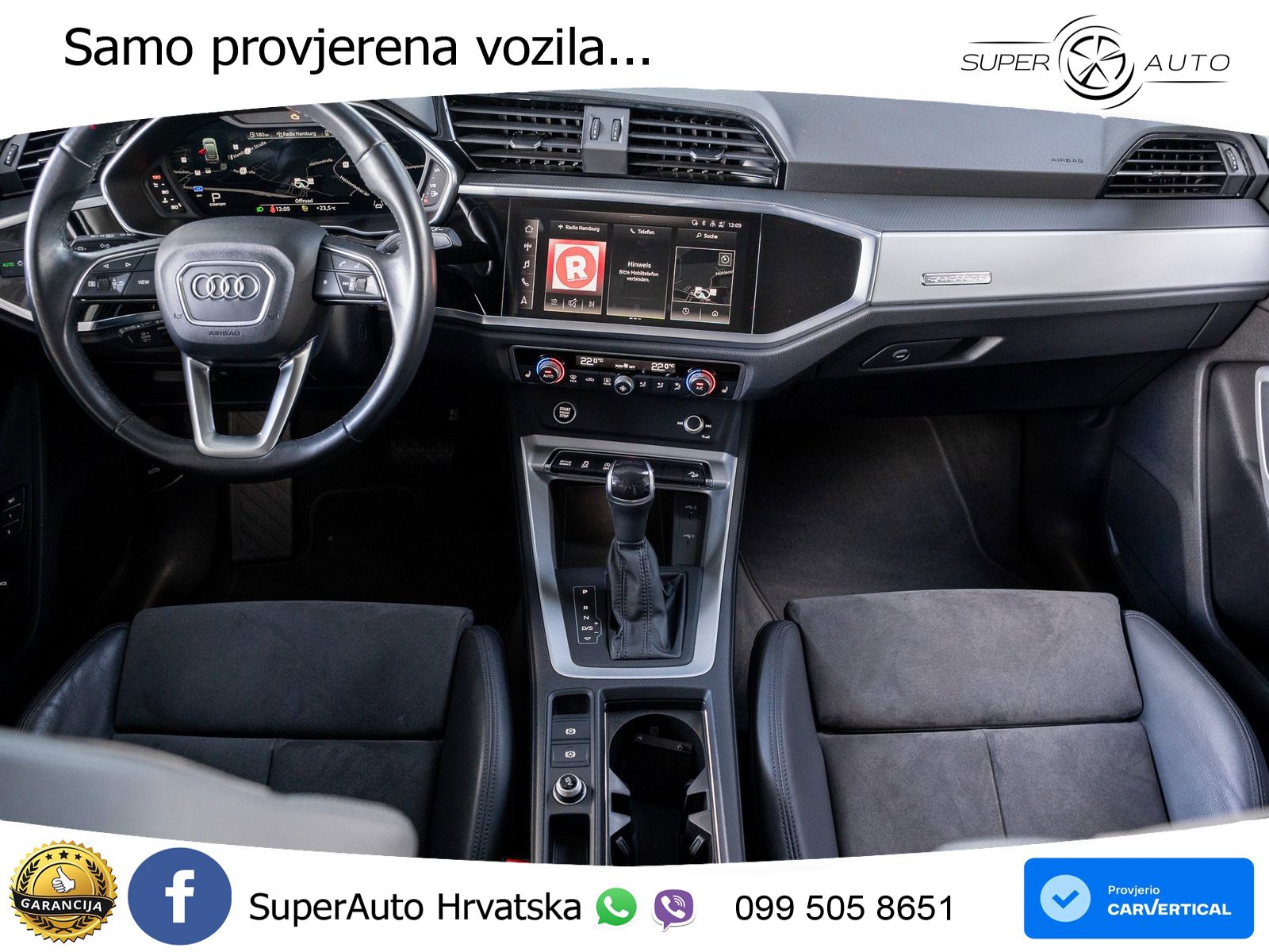 Audi Q3 Sportback 35 TDI (150 KS) quattro S tronic S line MATRIX+GR SJED+KAM