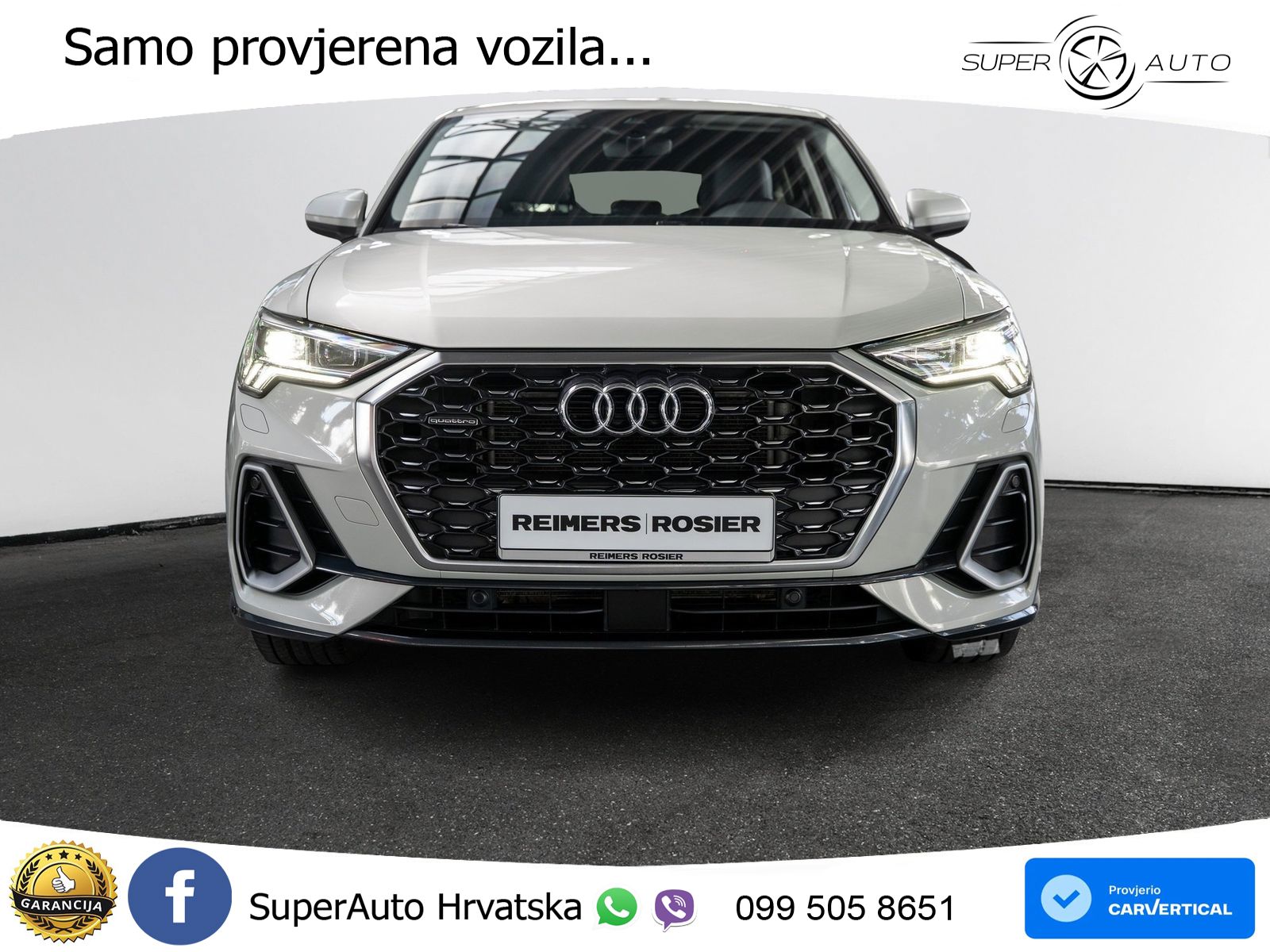 Audi Q3 Sportback 35 TDI (150 KS) quattro S tronic S line MATRIX+GR SJED+KAM