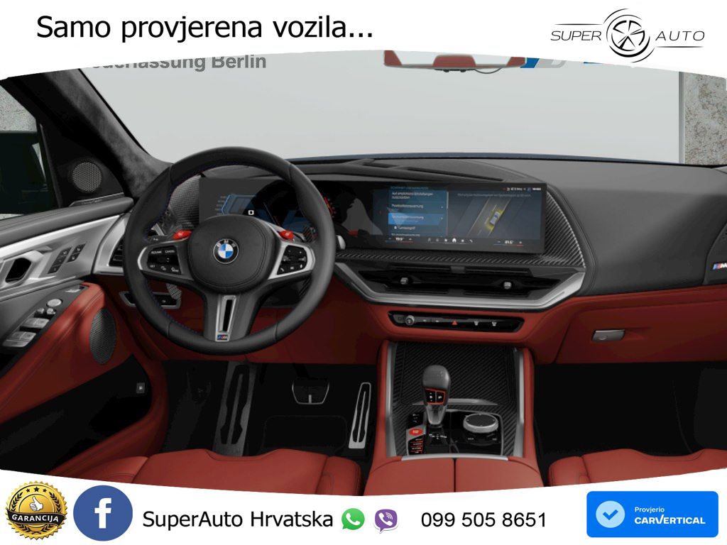 BMW XM 50e (476 KS) M xDrive M Steptronic LED+GR SJED+ACC