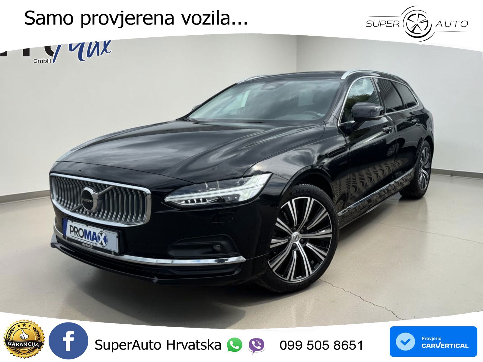 Volvo V90 2.0 B5 Diesel AWD Geartronic LED+GR SJED+ACC
