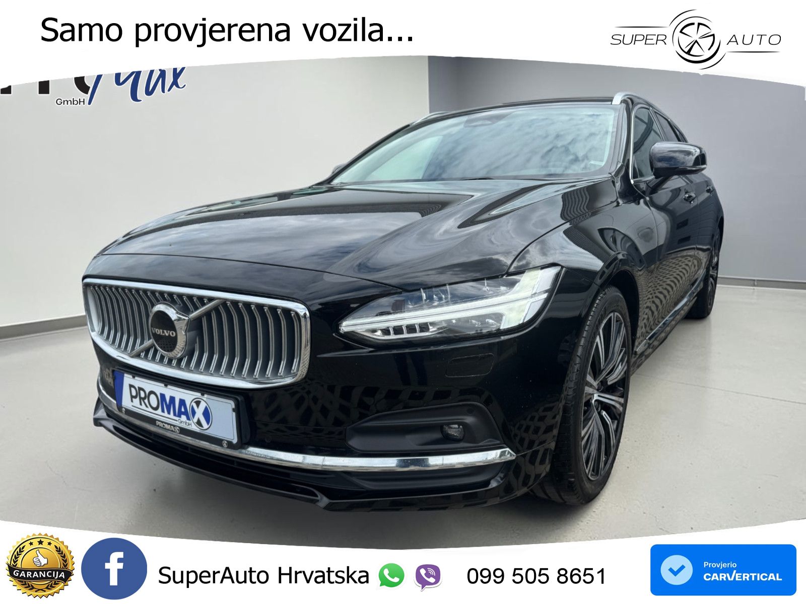 Volvo V90 2.0 B5 Diesel AWD Geartronic LED+GR SJED+ACC